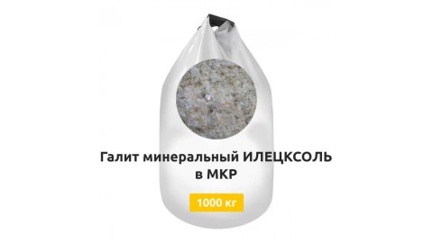 Галит минеральный ИЛЕЦКСОЛЬ в МКР 1000 кг