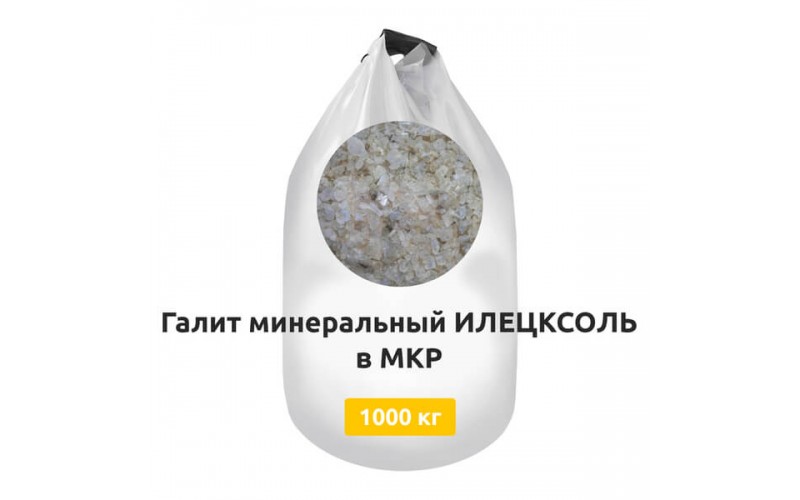 Галит минеральный ИЛЕЦКСОЛЬ в МКР 1000 кг